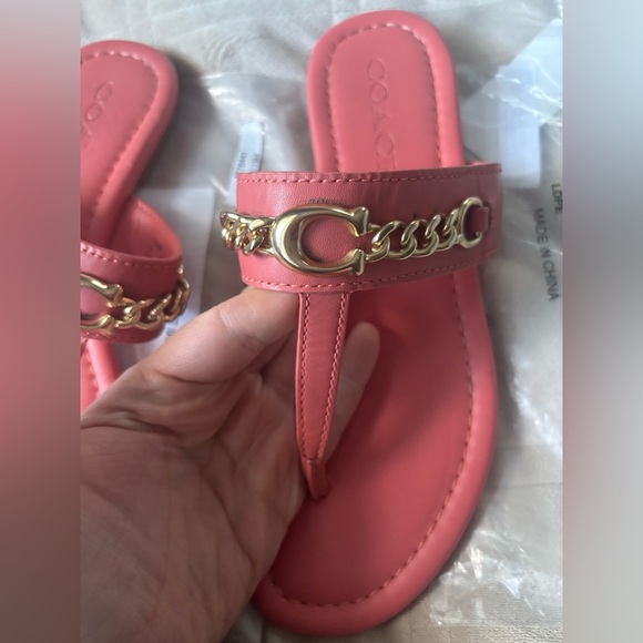 Coach Women's Thong Sandals - Picture 5 of 6